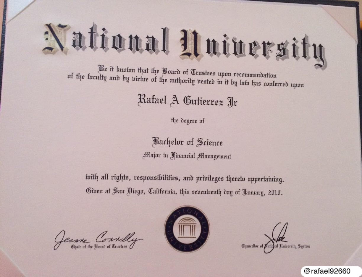 Bachelor of Science in Financial Management — National University
